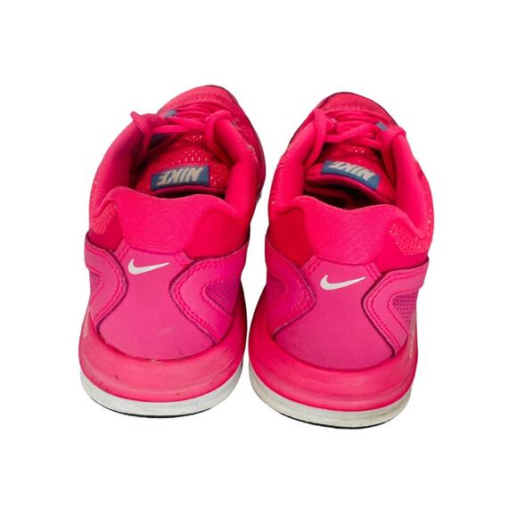 Nike Dual Fusion Run 3 Womens Hyper Pink Athletic Shoes Size 7 - Picture 4 of 6